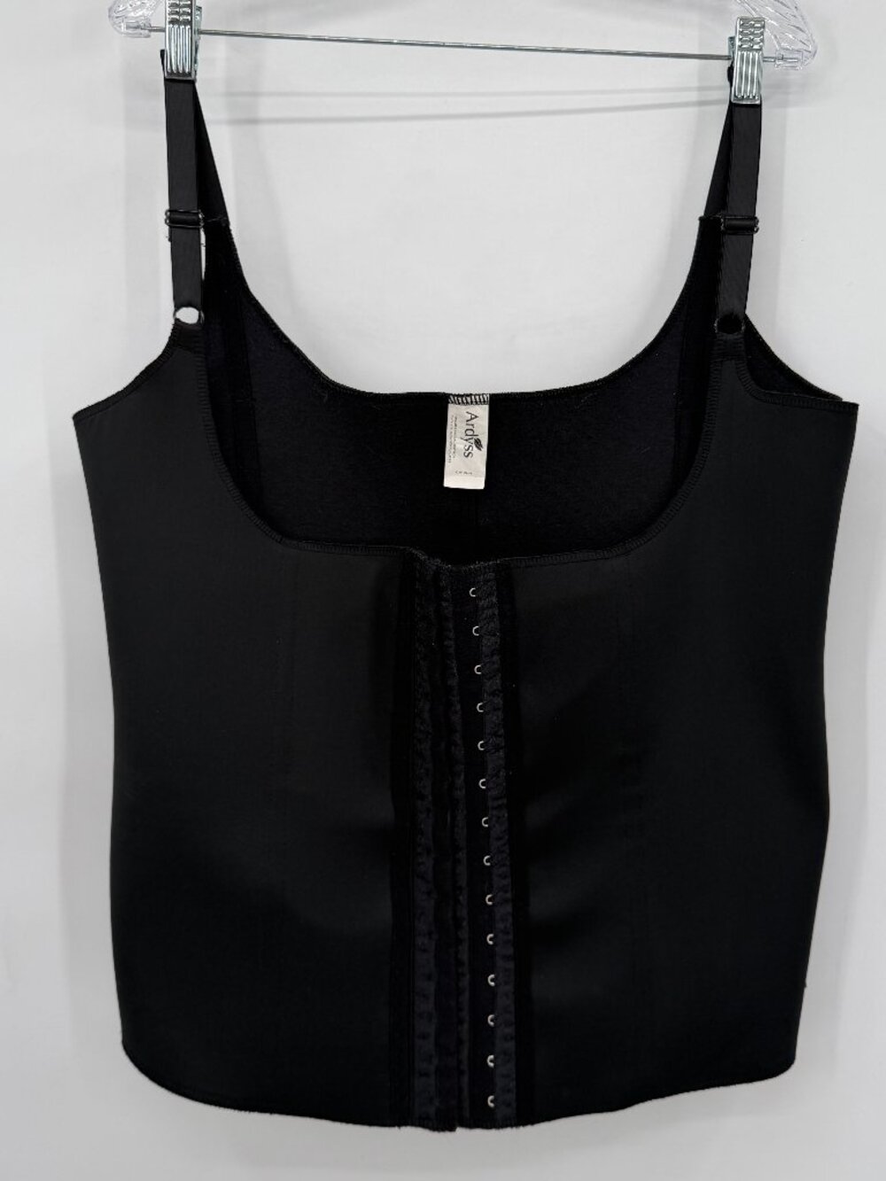 Ardyss Women’s Waist Trainer Shapewear Corset Tank Black Adjustable Straps